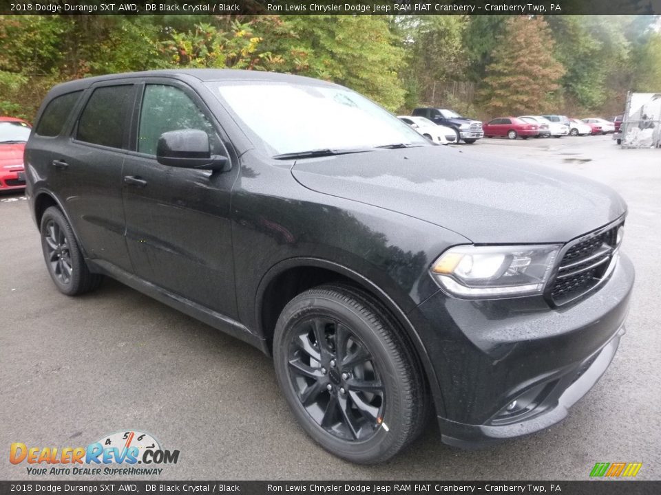 2018 Dodge Durango SXT AWD DB Black Crystal / Black Photo #7