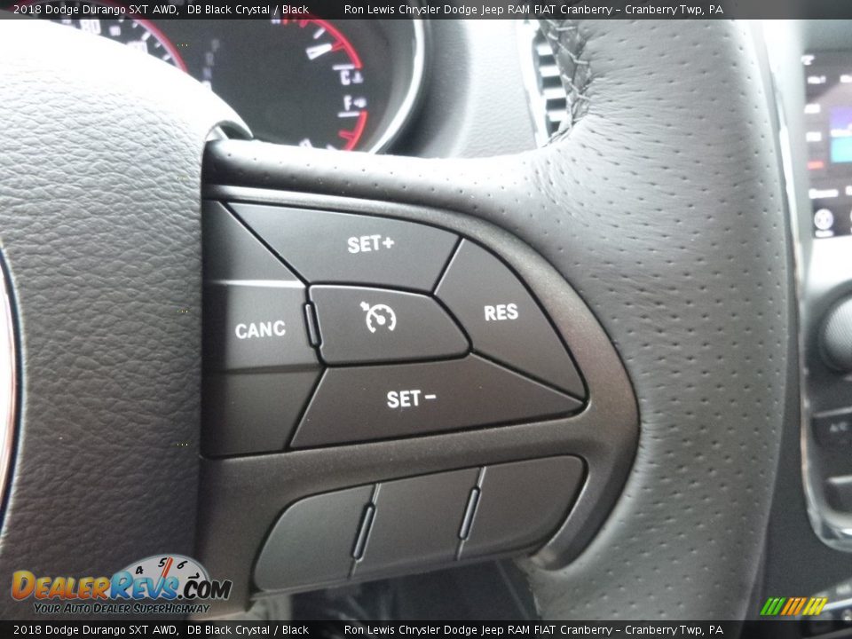 2018 Dodge Durango SXT AWD DB Black Crystal / Black Photo #18