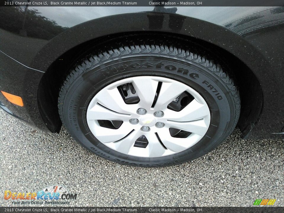 2013 Chevrolet Cruze LS Black Granite Metallic / Jet Black/Medium Titanium Photo #15