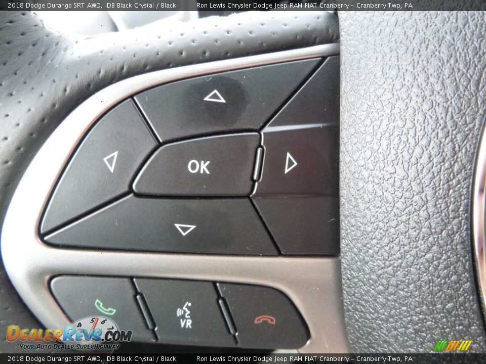 2018 Dodge Durango SRT AWD DB Black Crystal / Black Photo #19