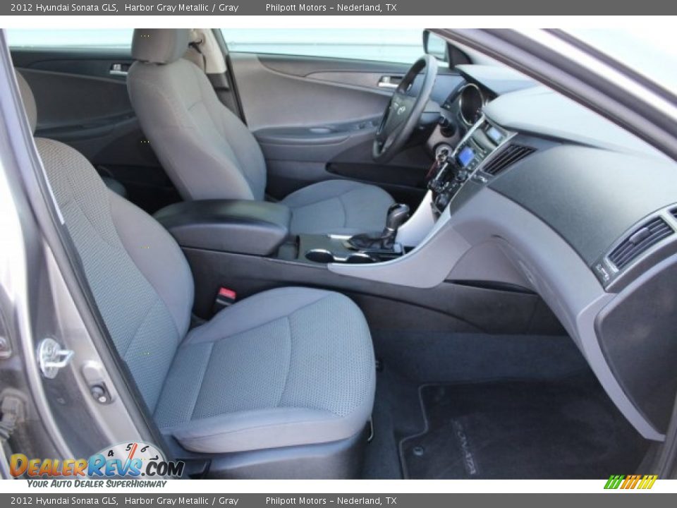 2012 Hyundai Sonata GLS Harbor Gray Metallic / Gray Photo #28