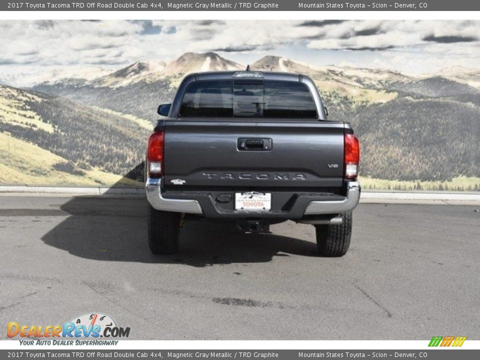 2017 Toyota Tacoma TRD Off Road Double Cab 4x4 Magnetic Gray Metallic / TRD Graphite Photo #4