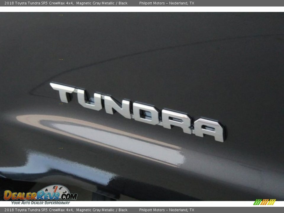 2018 Toyota Tundra SR5 CrewMax 4x4 Magnetic Gray Metallic / Black Photo #6