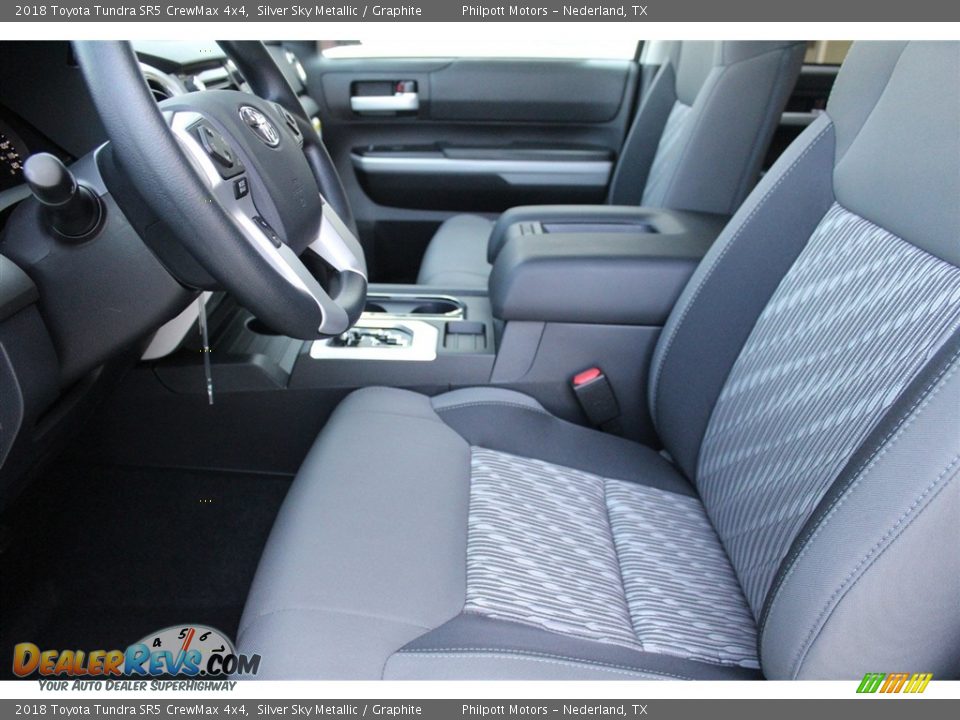 2018 Toyota Tundra SR5 CrewMax 4x4 Silver Sky Metallic / Graphite Photo #10