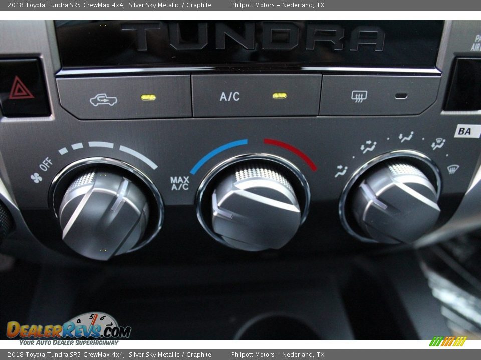 2018 Toyota Tundra SR5 CrewMax 4x4 Silver Sky Metallic / Graphite Photo #14