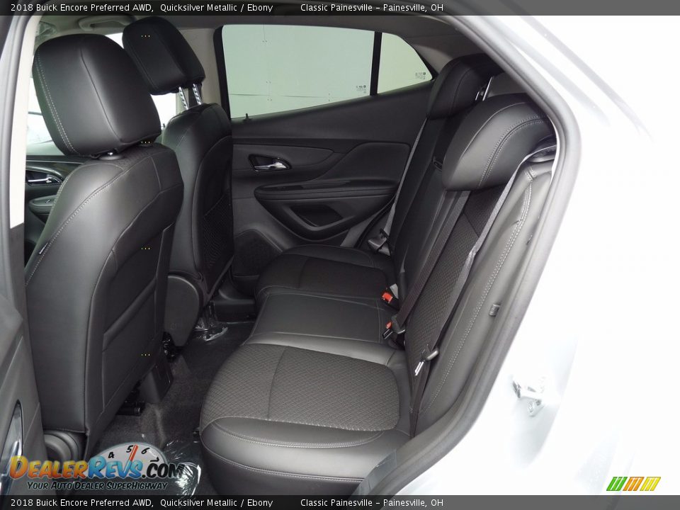 2018 Buick Encore Preferred AWD Quicksilver Metallic / Ebony Photo #7