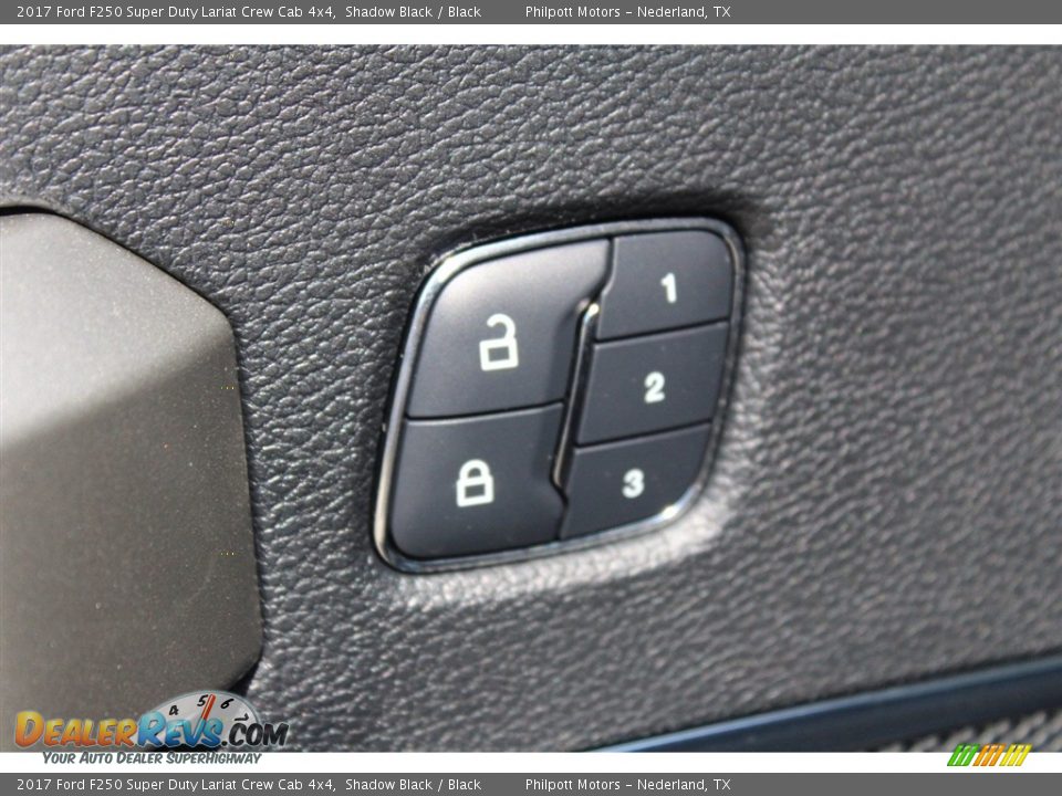 2017 Ford F250 Super Duty Lariat Crew Cab 4x4 Shadow Black / Black Photo #9