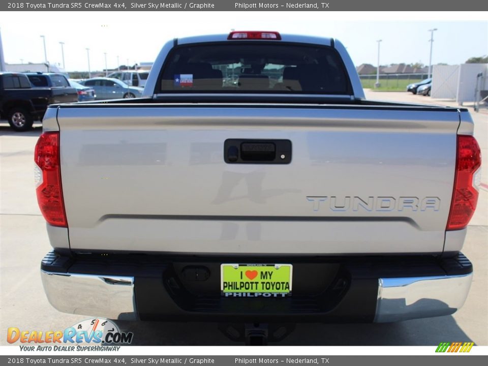 2018 Toyota Tundra SR5 CrewMax 4x4 Silver Sky Metallic / Graphite Photo #7