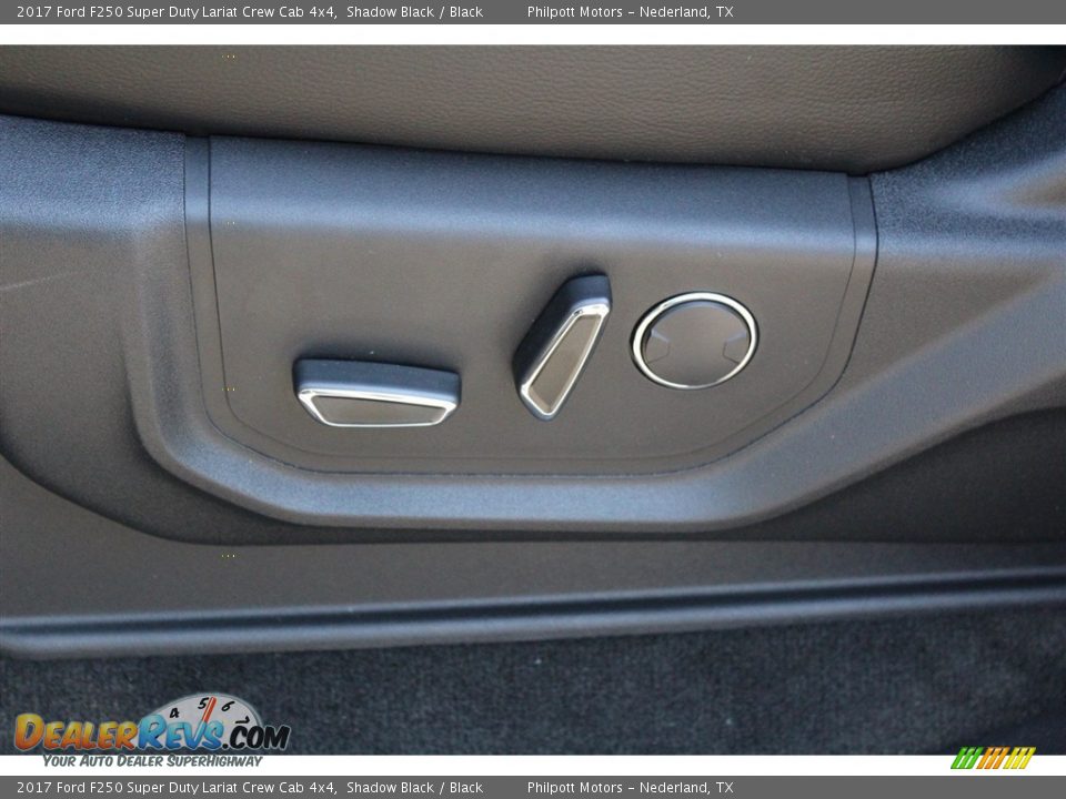2017 Ford F250 Super Duty Lariat Crew Cab 4x4 Shadow Black / Black Photo #12