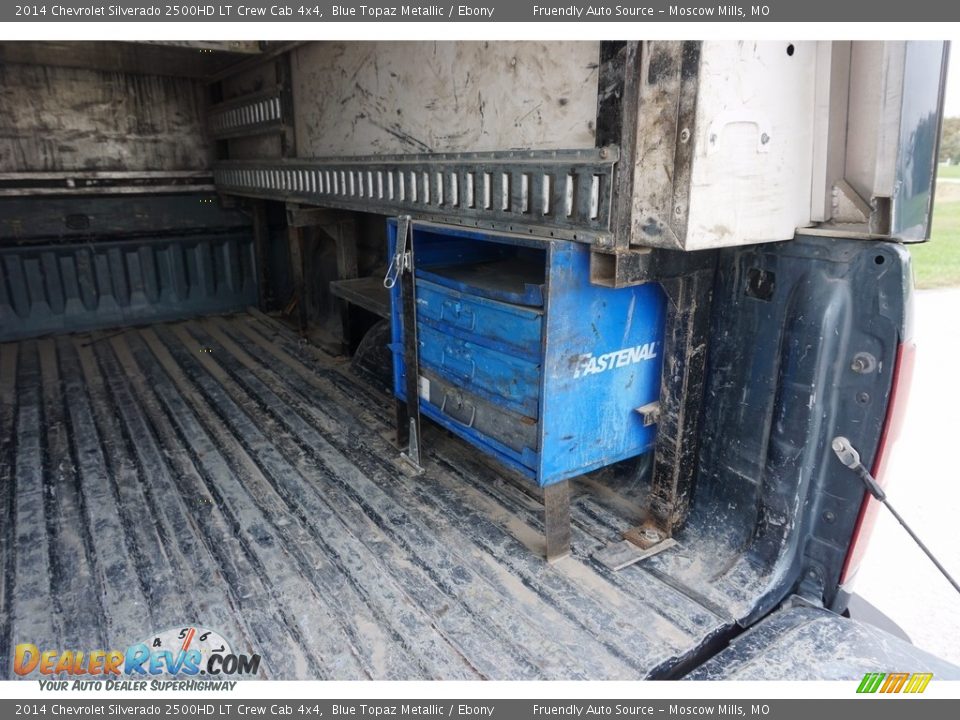 2014 Chevrolet Silverado 2500HD LT Crew Cab 4x4 Blue Topaz Metallic / Ebony Photo #7