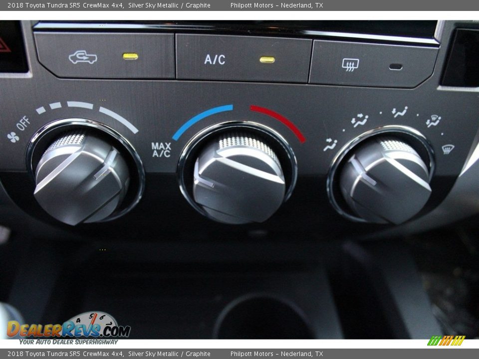 2018 Toyota Tundra SR5 CrewMax 4x4 Silver Sky Metallic / Graphite Photo #14