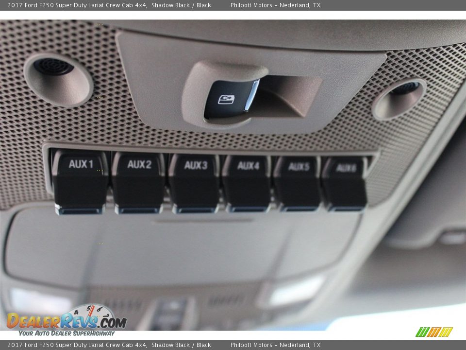 2017 Ford F250 Super Duty Lariat Crew Cab 4x4 Shadow Black / Black Photo #17