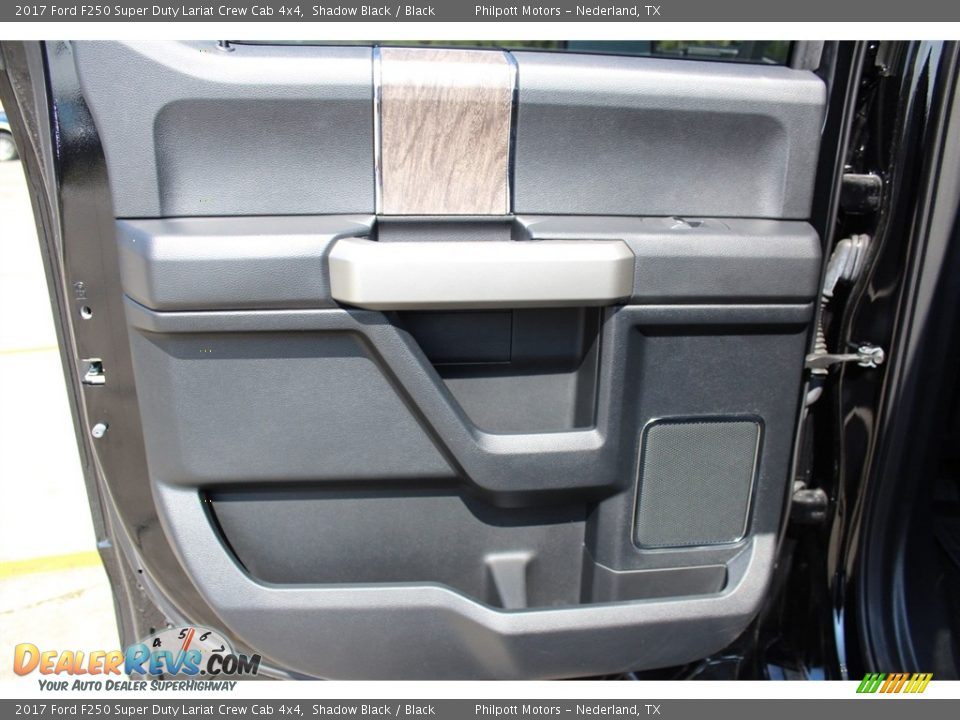 2017 Ford F250 Super Duty Lariat Crew Cab 4x4 Shadow Black / Black Photo #21