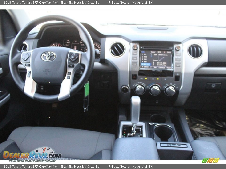 2018 Toyota Tundra SR5 CrewMax 4x4 Silver Sky Metallic / Graphite Photo #20