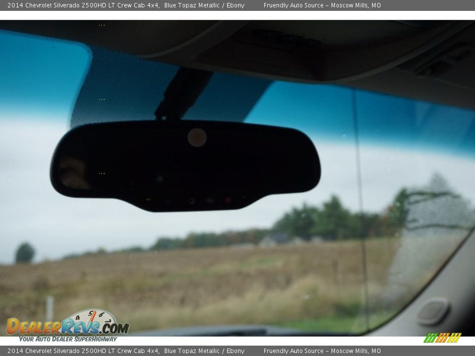 2014 Chevrolet Silverado 2500HD LT Crew Cab 4x4 Blue Topaz Metallic / Ebony Photo #24