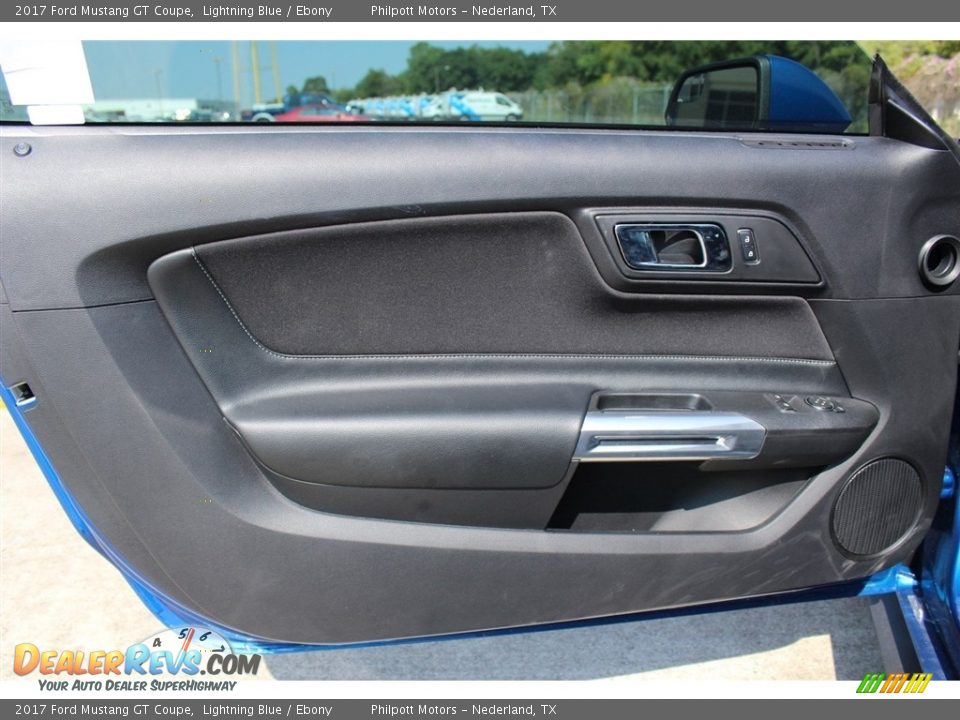 2017 Ford Mustang GT Coupe Lightning Blue / Ebony Photo #8