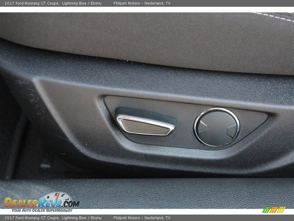 2017 Ford Mustang GT Coupe Lightning Blue / Ebony Photo #11