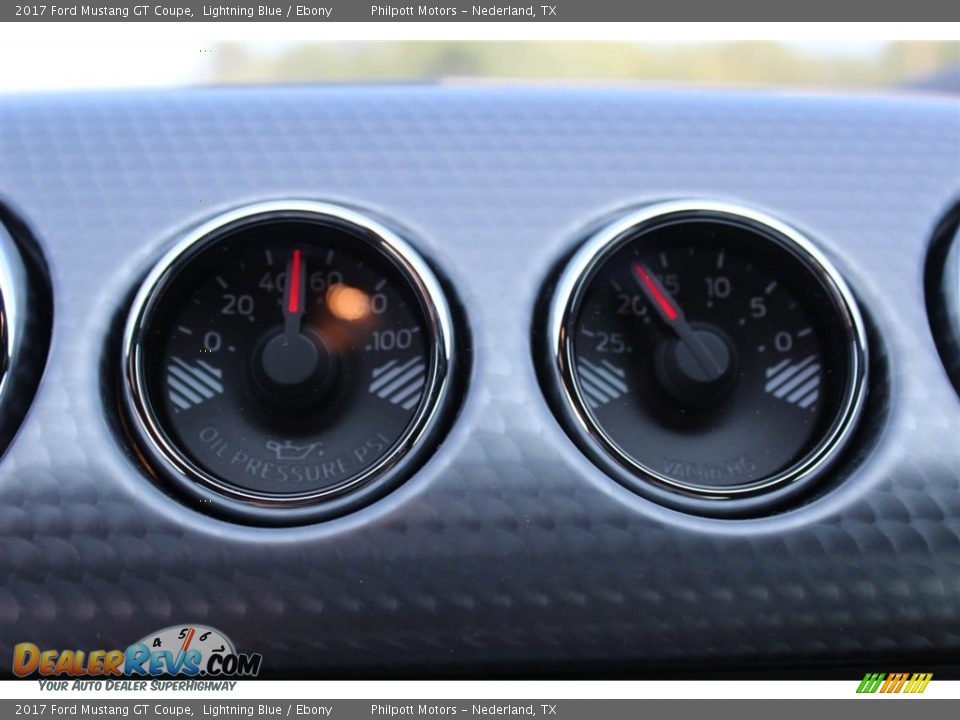2017 Ford Mustang GT Coupe Lightning Blue / Ebony Photo #13