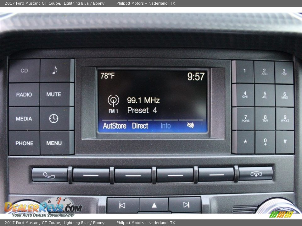 Controls of 2017 Ford Mustang GT Coupe Photo #14