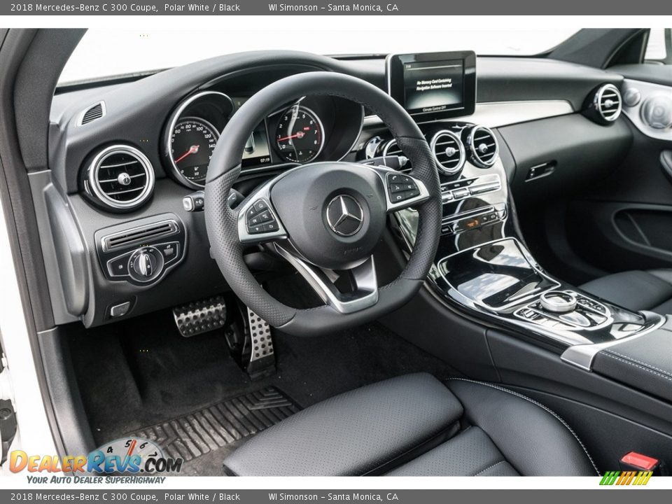Dashboard of 2018 Mercedes-Benz C 300 Coupe Photo #5