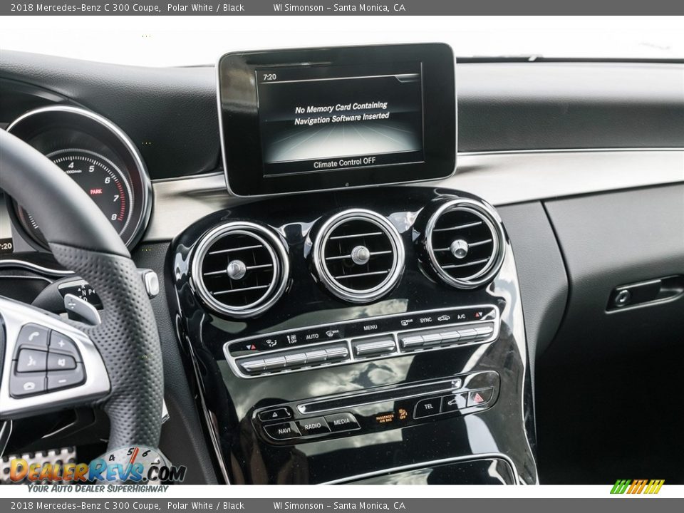 Controls of 2018 Mercedes-Benz C 300 Coupe Photo #8