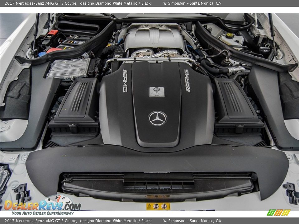 2017 Mercedes-Benz AMG GT S Coupe 4.0 Liter AMG Twin-Turbocharged DOHC 32-Valve VVT V8 Engine Photo #7