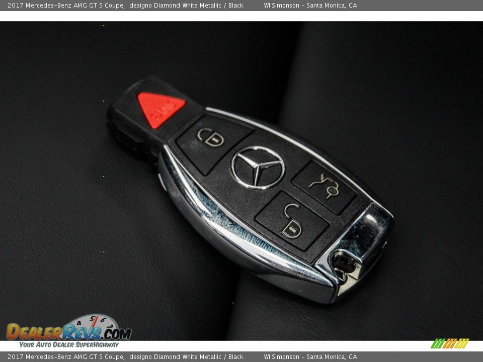 2017 Mercedes-Benz AMG GT S Coupe designo Diamond White Metallic / Black Photo #11