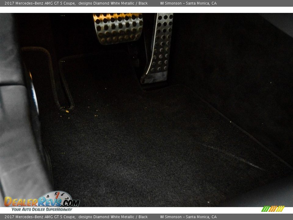 2017 Mercedes-Benz AMG GT S Coupe designo Diamond White Metallic / Black Photo #18