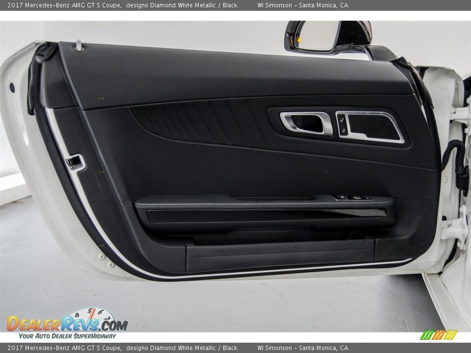 2017 Mercedes-Benz AMG GT S Coupe designo Diamond White Metallic / Black Photo #19