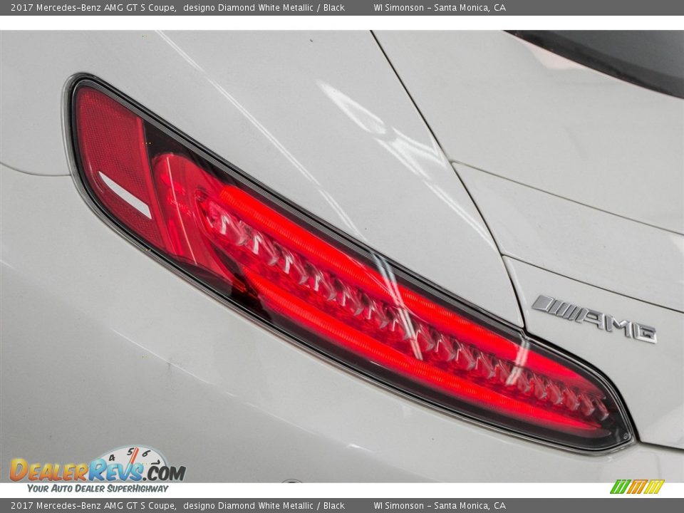 2017 Mercedes-Benz AMG GT S Coupe designo Diamond White Metallic / Black Photo #20