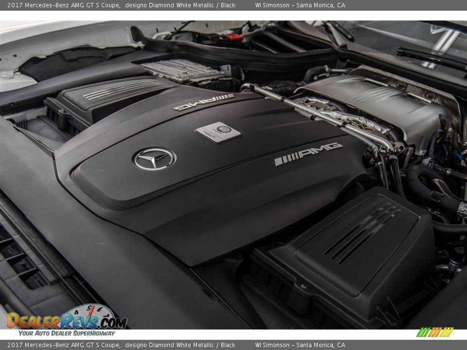 2017 Mercedes-Benz AMG GT S Coupe 4.0 Liter AMG Twin-Turbocharged DOHC 32-Valve VVT V8 Engine Photo #25