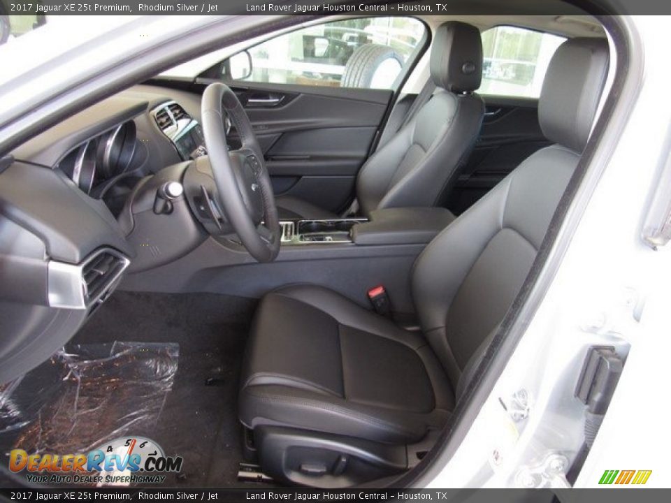 2017 Jaguar XE 25t Premium Rhodium Silver / Jet Photo #3