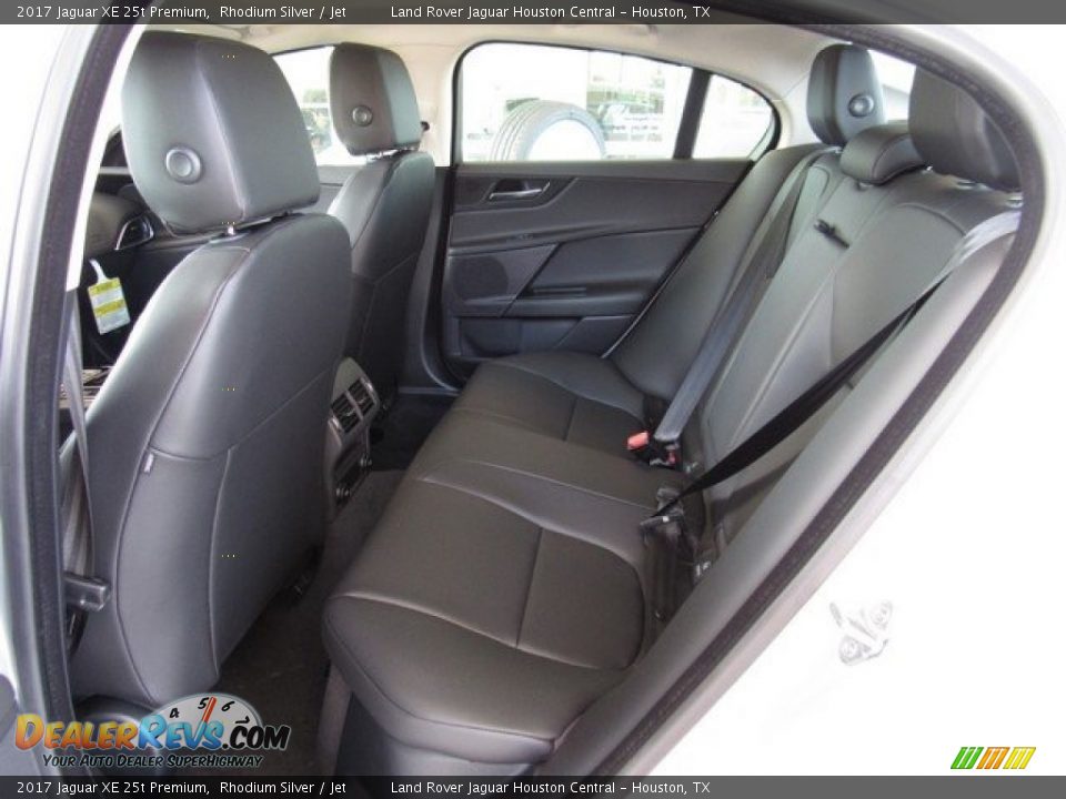 2017 Jaguar XE 25t Premium Rhodium Silver / Jet Photo #5