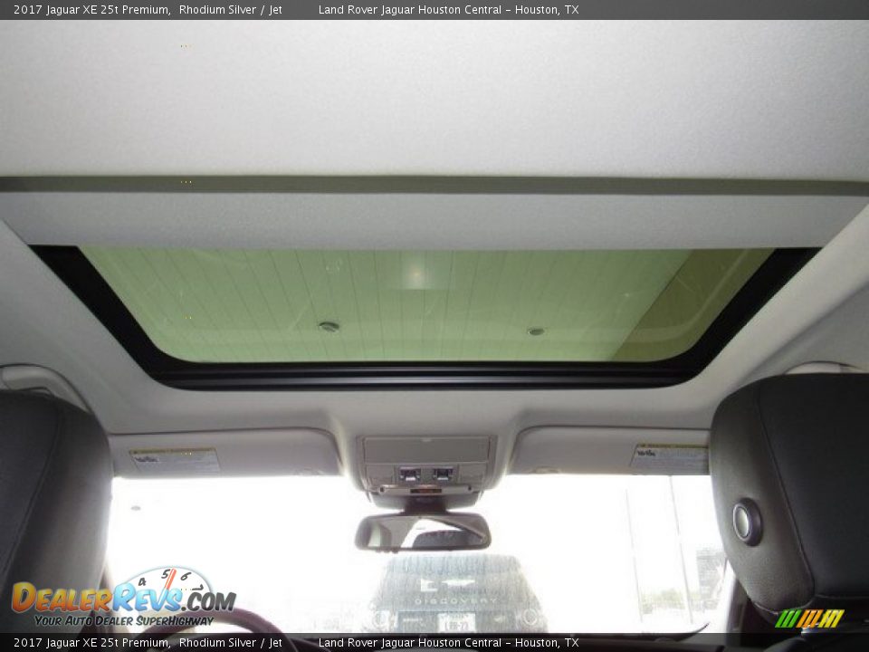 2017 Jaguar XE 25t Premium Rhodium Silver / Jet Photo #16