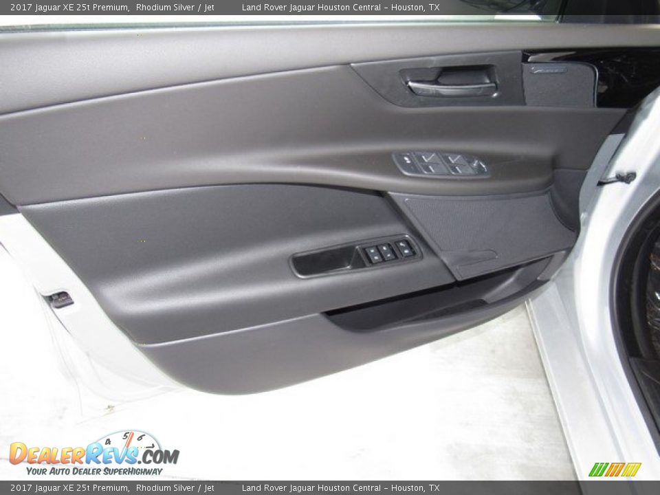 2017 Jaguar XE 25t Premium Rhodium Silver / Jet Photo #18