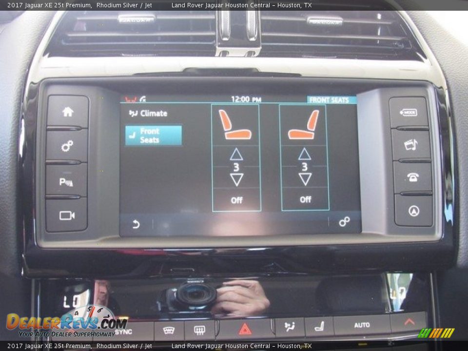 2017 Jaguar XE 25t Premium Rhodium Silver / Jet Photo #22