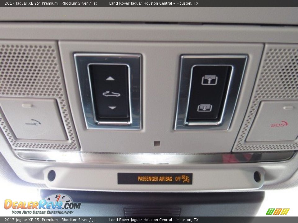 2017 Jaguar XE 25t Premium Rhodium Silver / Jet Photo #23