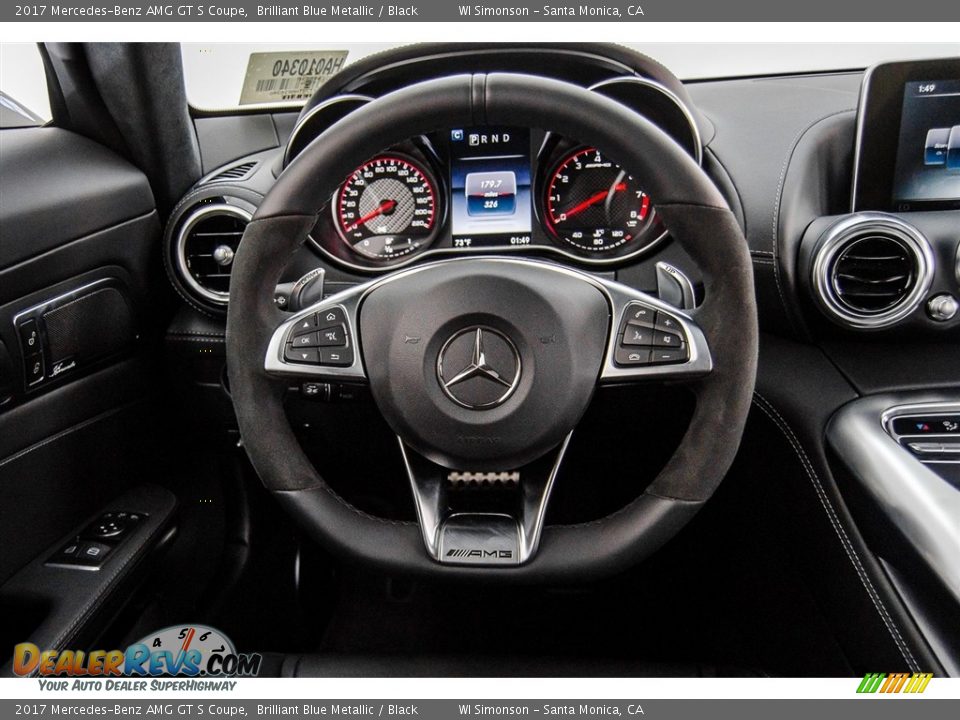 2017 Mercedes-Benz AMG GT S Coupe Steering Wheel Photo #3