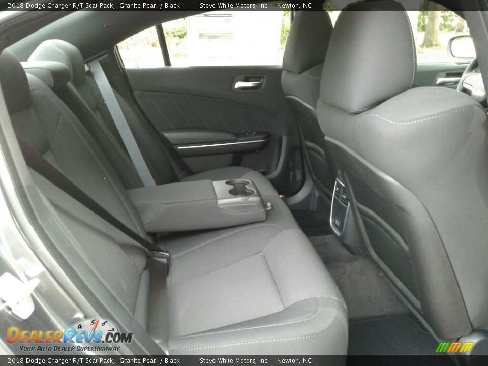 2018 Dodge Charger R/T Scat Pack Granite Pearl / Black Photo #13