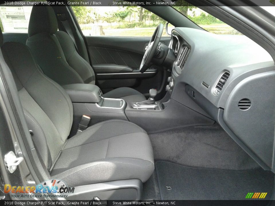 2018 Dodge Charger R/T Scat Pack Granite Pearl / Black Photo #14