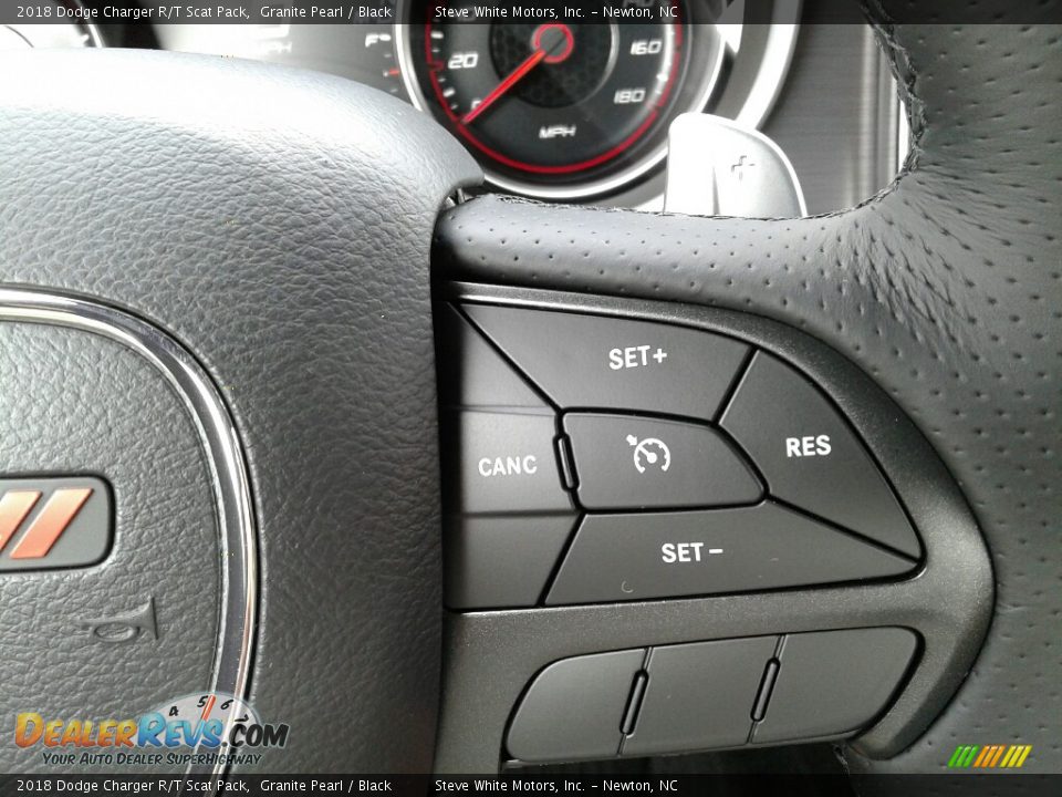 2018 Dodge Charger R/T Scat Pack Granite Pearl / Black Photo #18