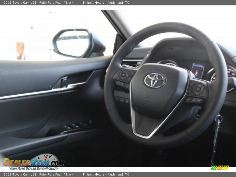 2018 Toyota Camry SE Ruby Flare Pearl / Black Photo #20