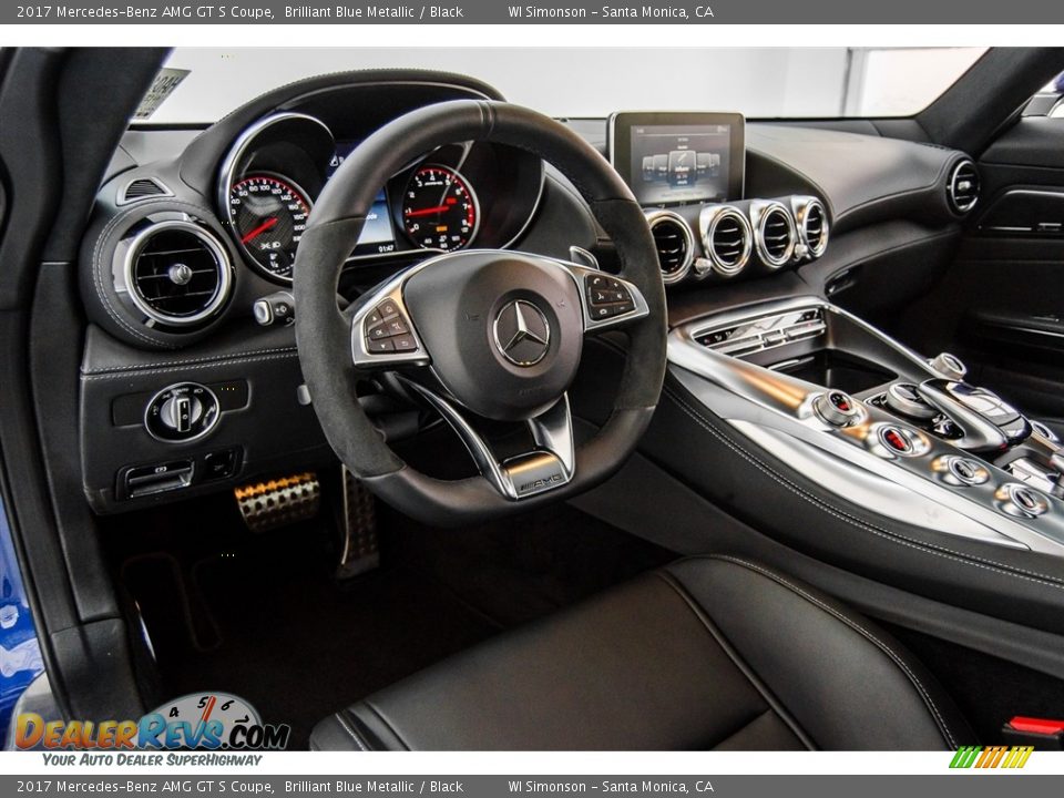 Dashboard of 2017 Mercedes-Benz AMG GT S Coupe Photo #16