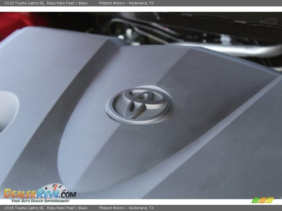2018 Toyota Camry SE Ruby Flare Pearl / Black Photo #23