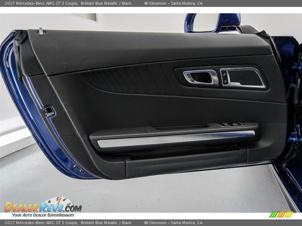 2017 Mercedes-Benz AMG GT S Coupe Brilliant Blue Metallic / Black Photo #18