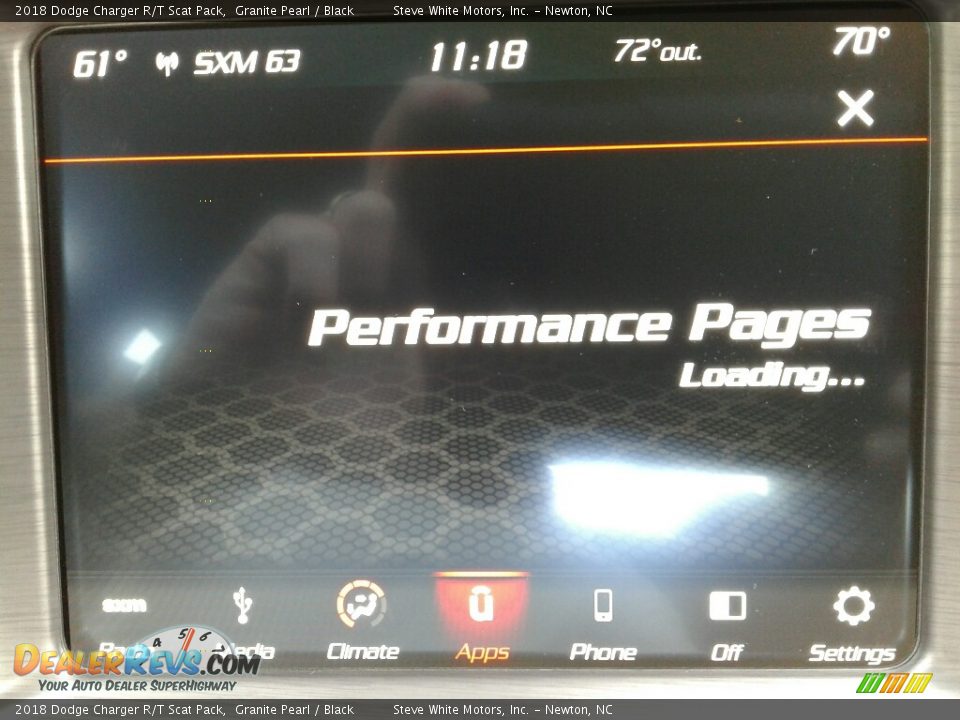 2018 Dodge Charger R/T Scat Pack Granite Pearl / Black Photo #26