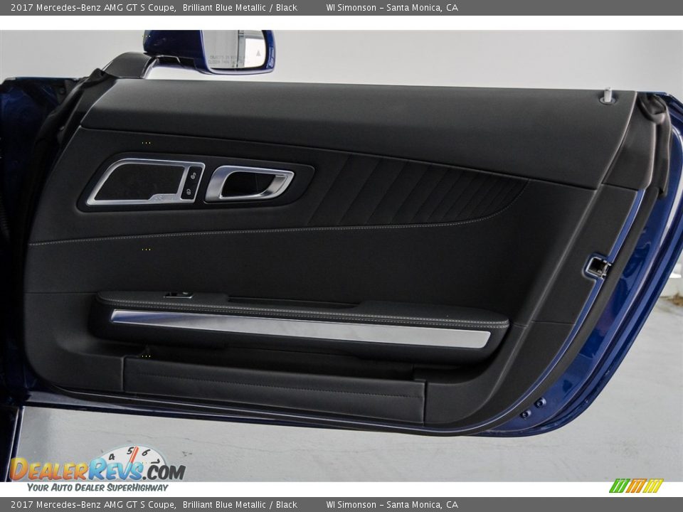 2017 Mercedes-Benz AMG GT S Coupe Brilliant Blue Metallic / Black Photo #25