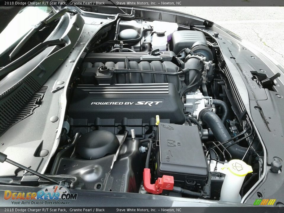 2018 Dodge Charger R/T Scat Pack Granite Pearl / Black Photo #32