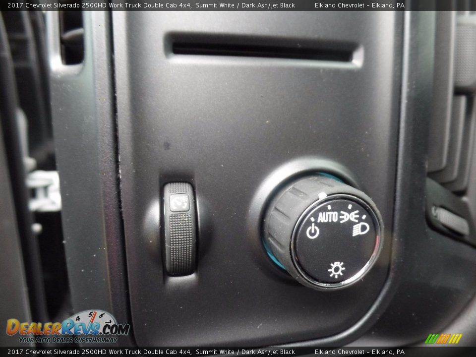 2017 Chevrolet Silverado 2500HD Work Truck Double Cab 4x4 Summit White / Dark Ash/Jet Black Photo #20