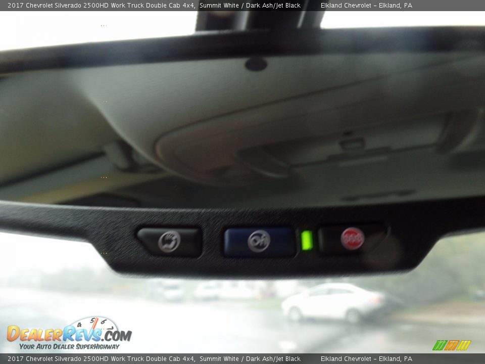 2017 Chevrolet Silverado 2500HD Work Truck Double Cab 4x4 Summit White / Dark Ash/Jet Black Photo #27